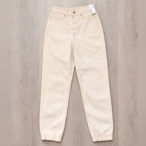 Twik Ankle & Cropped Beige Jeans Size 24